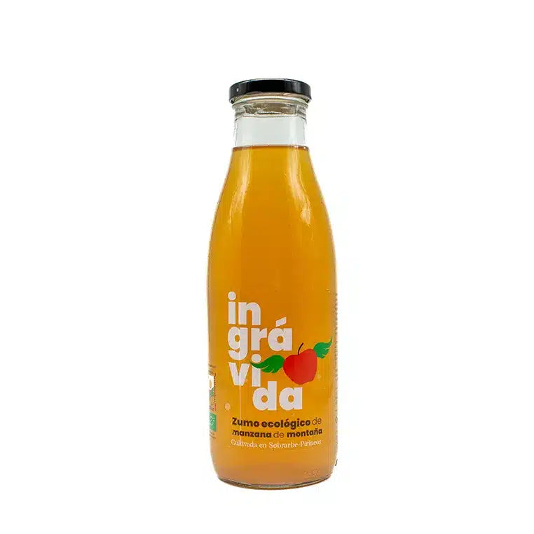 Zumo de manzana ecológico