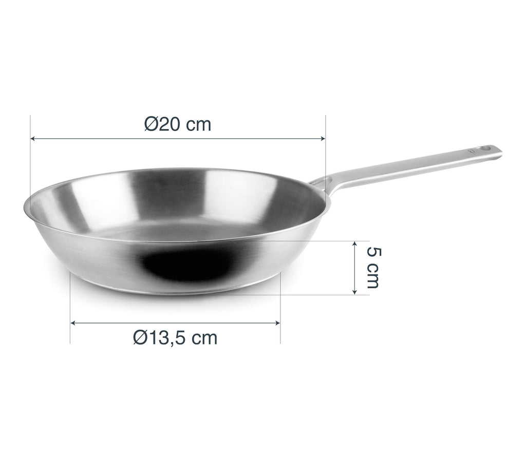 Sartén de inoxidable