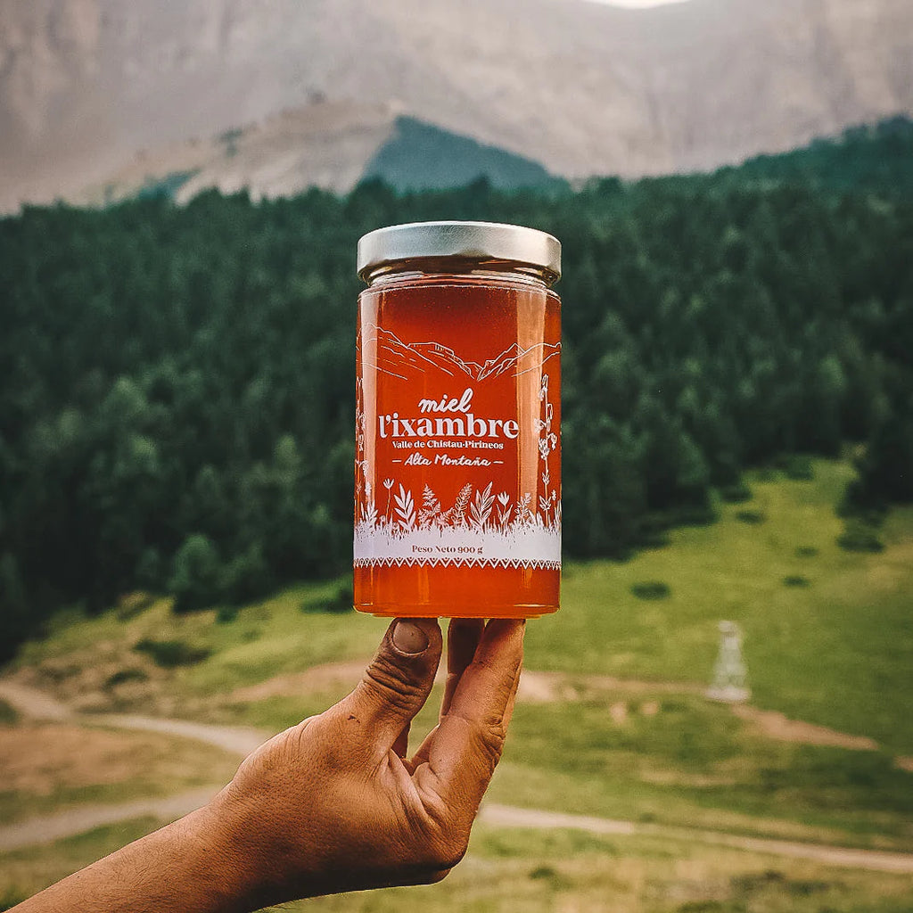 Miel cruda de alta montaña
