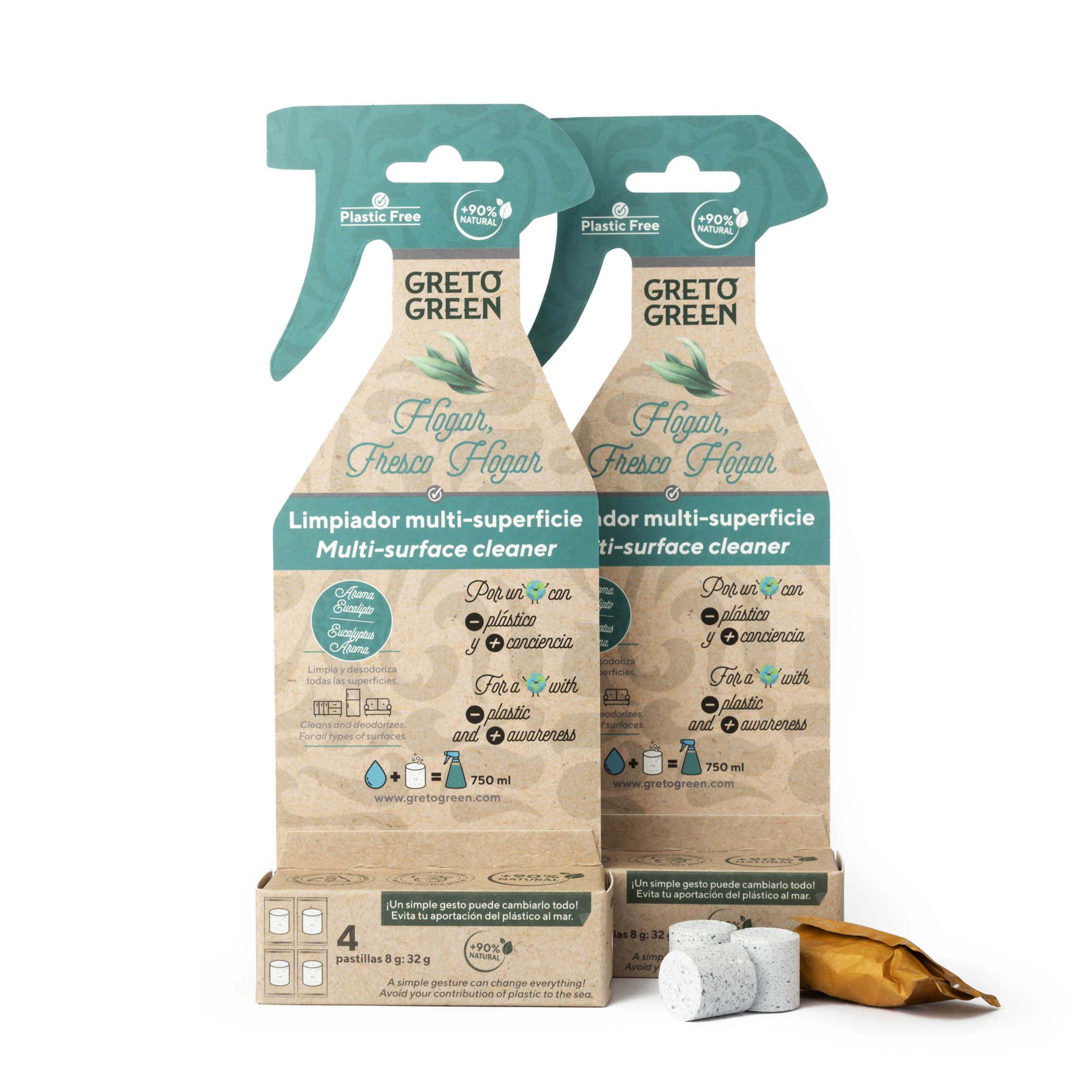 Limpiador multisuperficie zero waste